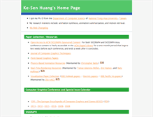 Tablet Screenshot of kesen.realtimerendering.com